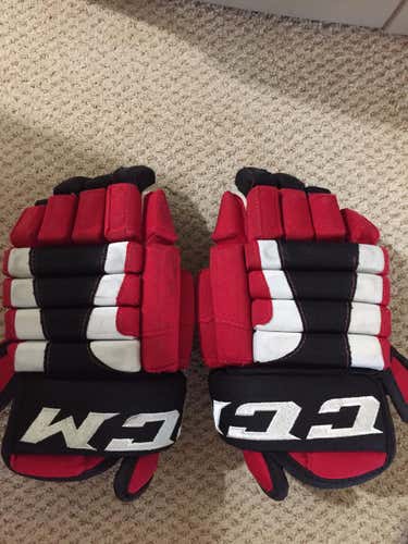 New Jersey Devils CCM Classic Pro 4-Roll  Senior Pro Stock