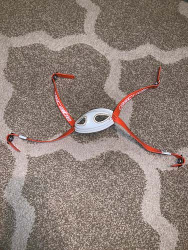 Orange Cascade Chin Strap