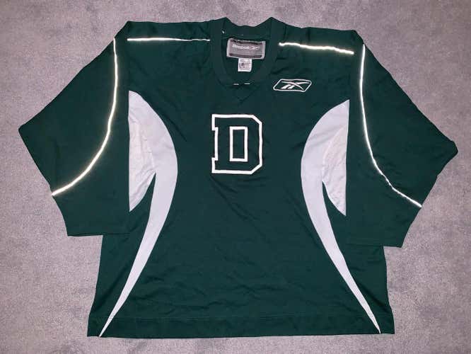 Dartmouth College Big Green Hockey Practice Jersey - Green (reflective piping)