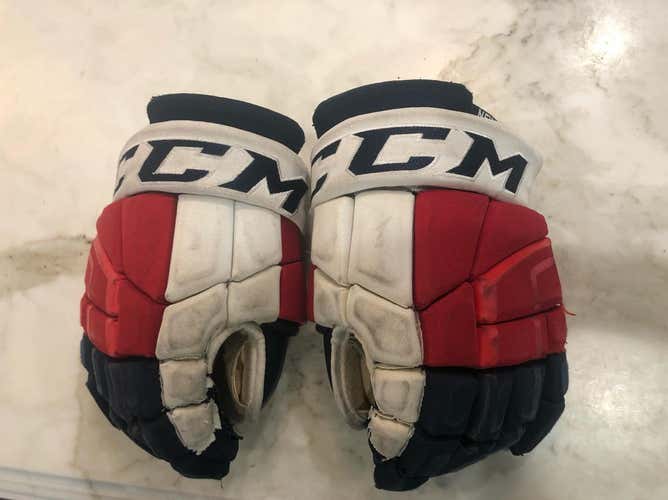 CCM NYR Pro Gloves, Size 13” Used