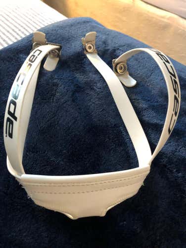Brand New White Cascade Chin Strap