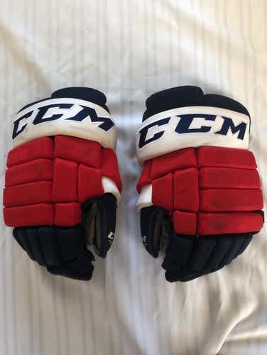CCM Pro stock Gloves - 14” - HG4RPP - Red White Blue