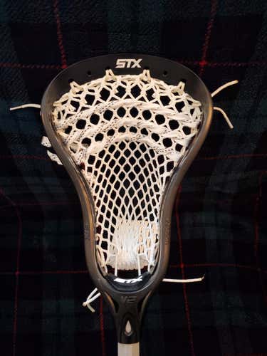 Brand New STX Viper2 Black Head Strung w/ Jimalax Mesh