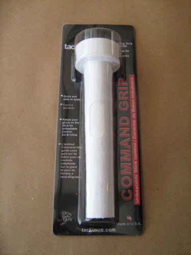 Bundle 4 TACKI MAC HOCKEY RUBBER GOALIE GRIPS 2 Red / 2 White