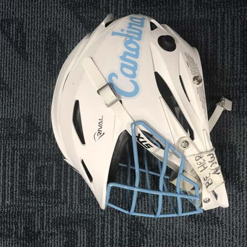 UNC Game Used Lacrosse Helmet