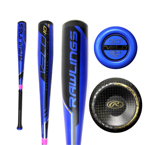 2019 Rawlings Velo Hybrid USA Baseball Bat -10 *NO TRADES/PRICE FIRM/UNWRAPPED DEMO BAT*