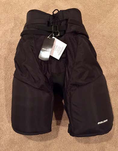 BAUER PRO STOCK MEDIUM BLACK (BRAND NEW) PANTS