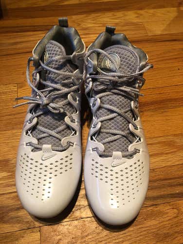 Nike Huarache 4 LAX Mens Lacrosse White