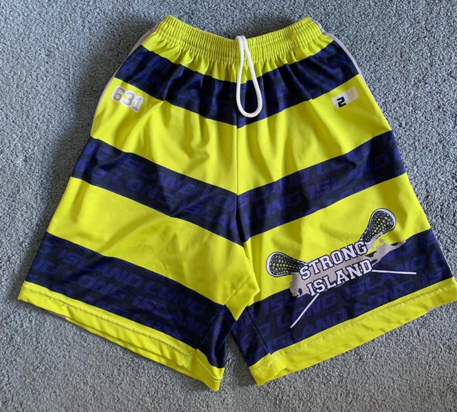 FIT2WIN MEN’S STRONG ISLAND LACROSSE SHORTS W/ POCKETS SMALL