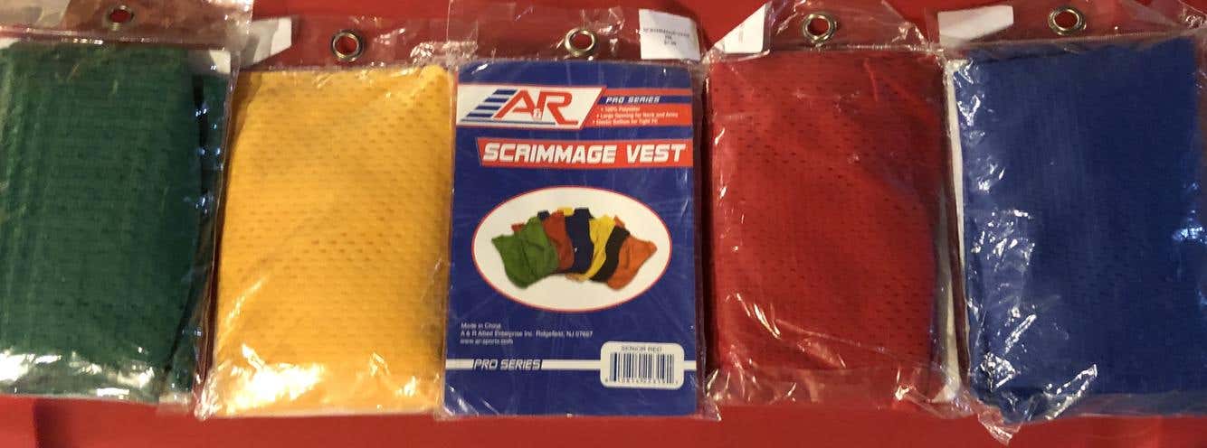 Scrimmage Vest 5-Pack Hockey / Soccer / Football / Basketball / Baseball Pinnie Pullover