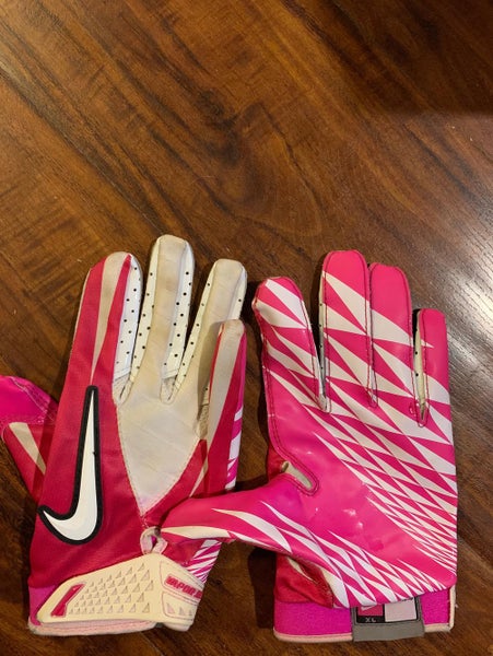 Breast Cancer Awareness Vapor Jet Gloves Sz XL