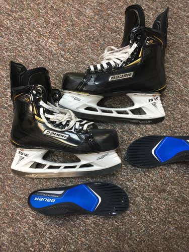Slightly Used Prostock Supreme 2s Pro STD Eyelets 8.5 EE Supreme Molded Felt New 2.0 Speed Plates