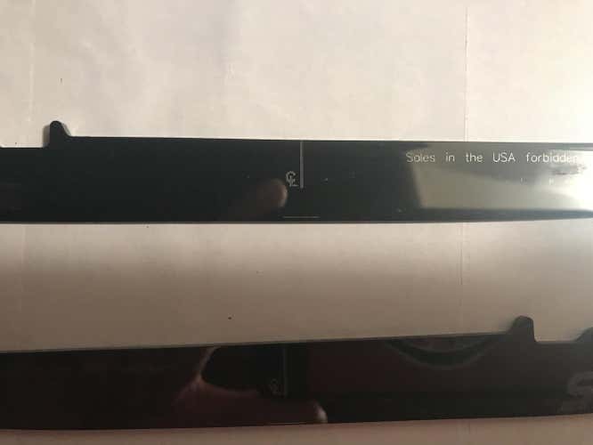 Step Steel Black runners and Bauer LS4 stainless runners