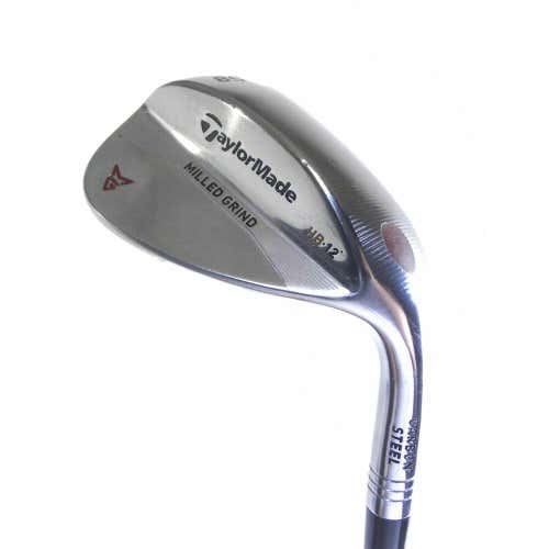 TaylorMade Milled Grind Satin Chrome Wedge 58.12* Dynamic Gold Steel RH