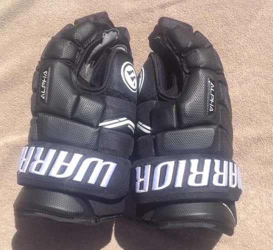 Warrior Alpha QX  Senior, Size 15", Black
