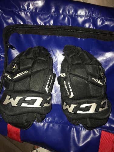 black ccm gloves