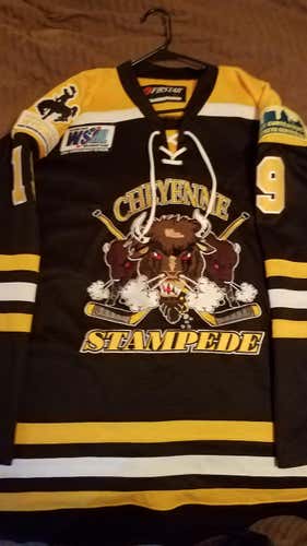 Minor League - "Official" Authentic Game Worn Stampede Jersey #19.