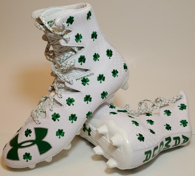 New UNDER ARMOUR Highlight LUCKY Shamrock (US Size 11) Football Cleats
