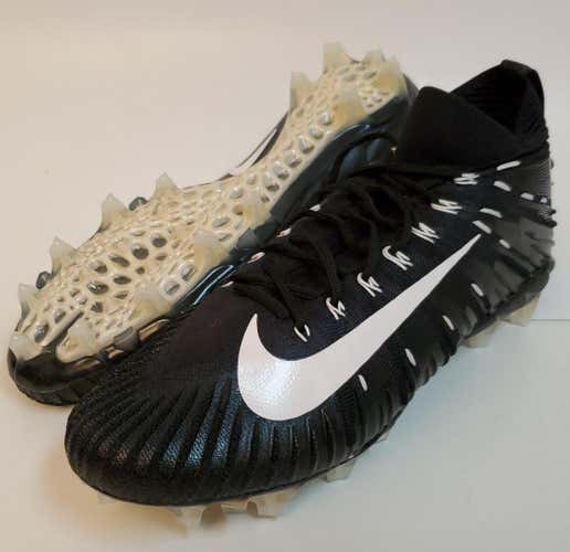 New Nike Alpha Menace Black (US Size 12.5) Football Cleats