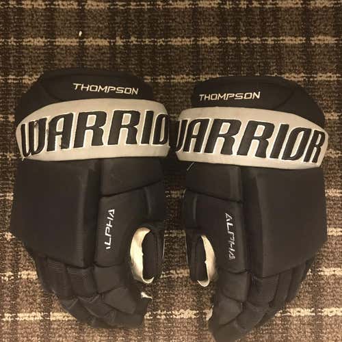 Warrior Alpha QX 14 Pro Stock LA Kings Hockey Gloves