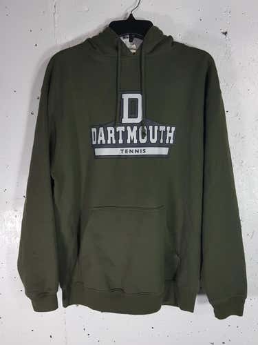 Vintage Dartmouth Tennis Hoodie Sweatshirt IVY LEAGUE Sz L