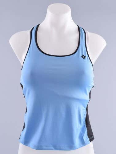 Specialized Dolce Tank Top Womens Small Blue Run Cycling Bike Biking Jersey