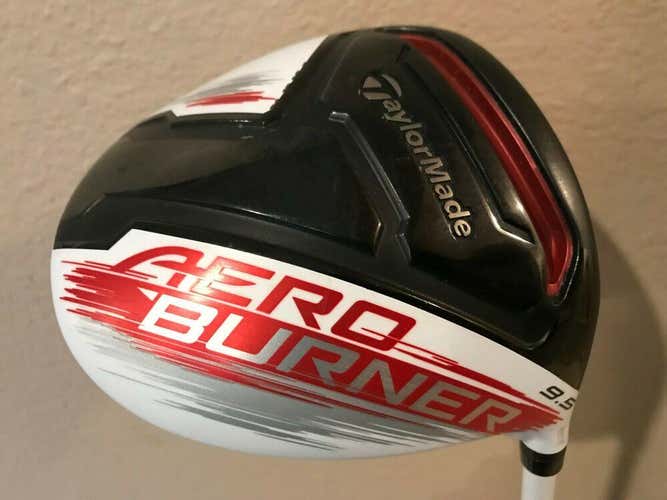 TaylorMade AeroBurner 9.5* Driver with Matrix Speed Rul-Z 50 Stiff Flex shaft
