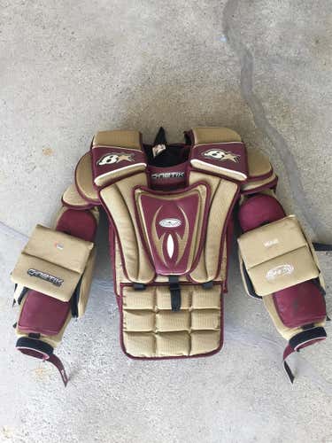 Boston College Milosz Pro Return Brian’s G-Netik Pro II Chest Protector.....SIZE: XL