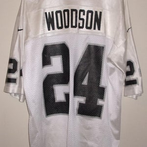 Lot of 3 Oakland Raiders Jerseys (Woodson, Moss, & Ismail) (Adult-Large)