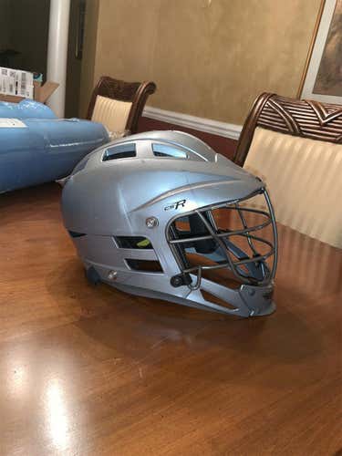 Cascade Silver Lacrosse Helmet