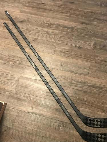 2 Pack Bauer Nexus 1000 Righty Toe Senior Pro Stock Ales Hemsky 82 Flex