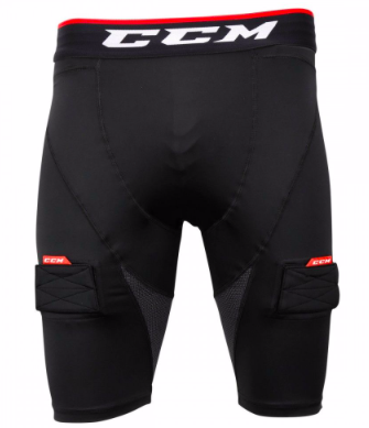 New M CCM Senior Compression Jock Shorts