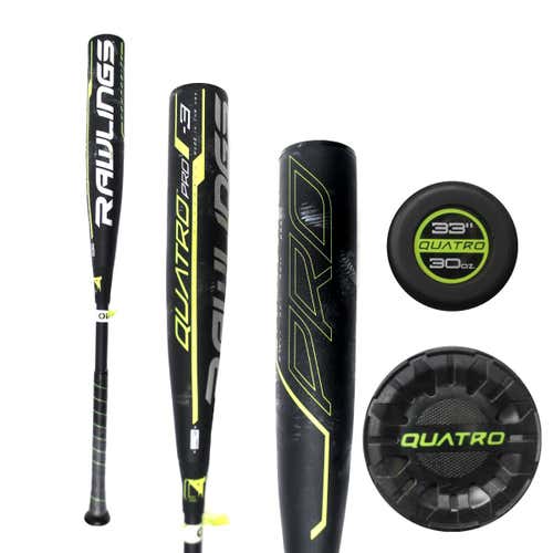 Rawlings Quatro + Velo Unwrapped Demo Bat Combo