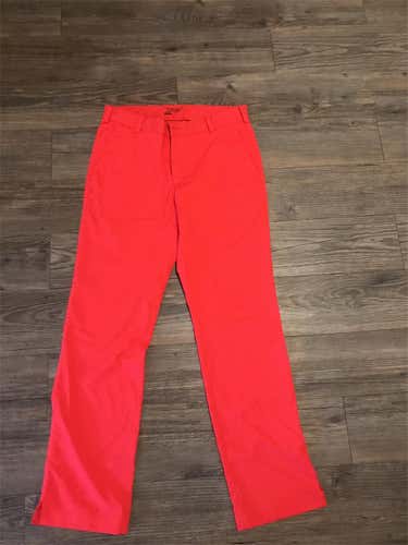 Nike Golf Dri Fit Tour Performance Men’s Red Pant 32W