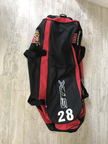 All American Joe Walters TEAM ISSUED Maryland Lacrosse Bag