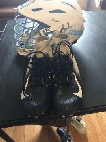 UNC game Worn Lacrosse Cleats