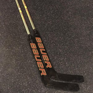 2 Pack New Bauer Goal Stick R9000 Heel 26"