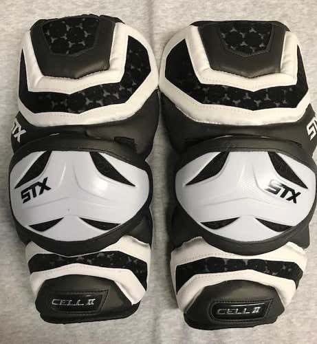STX Cell II Arm Guard Black/White- LG