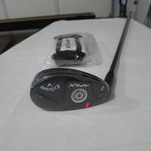 Callaway Apex 3 Hybrid - 20* - Stiff Flex Graphite - NEW - LH