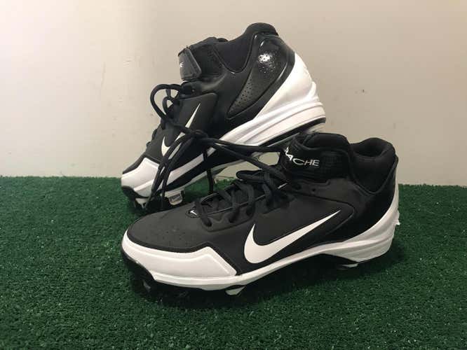 New Nike Huarache Metal Cleats Size 9.5