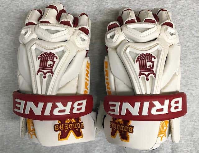 Custom Brine King IV Maroon-White-Gold