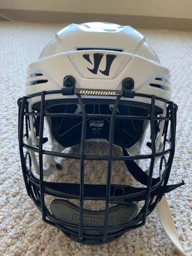 Warrior Covert PX2 Helmet (White) with Cage  - Like New
