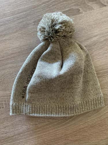 Gray Nike USA Hockey Winter Hat