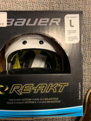 New Bauer Re-akt Helmet