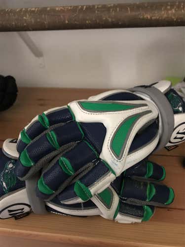 GAME WORN Chesapeake Bayhawks MLL gloves