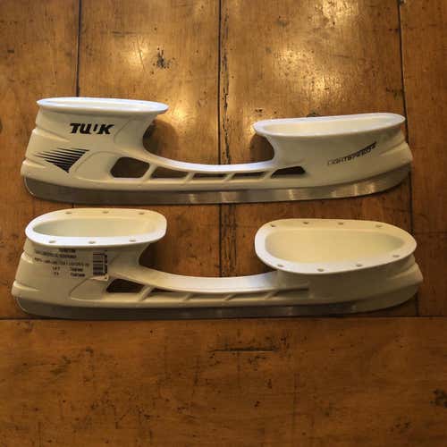 New Pro Stock Bauer Tuuk Lightspeed 2 Holders With LS2 Runners 296mm