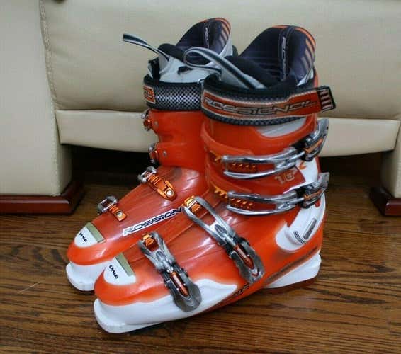 ROSSIGNOL X10 EXALT SKI BOOTS SIZE 27.5 MEN SIZE MEN SIZE 9.5 WOMEN SIZE 10.5