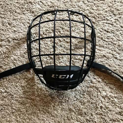 CCM Black Senior Large Cage