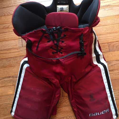 Bauer Pro Stock Harvard Hockey Pants. M + 1”