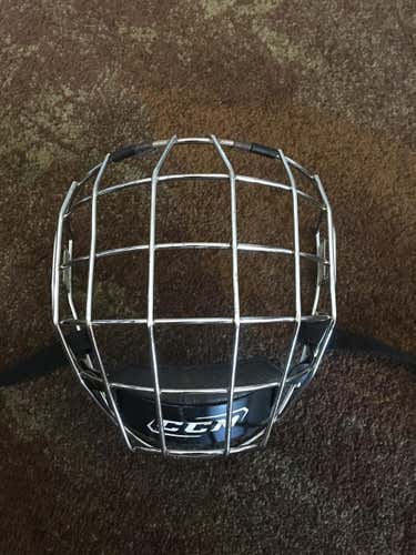 RARE CHROME CCM FM480 Cage Negotiable
